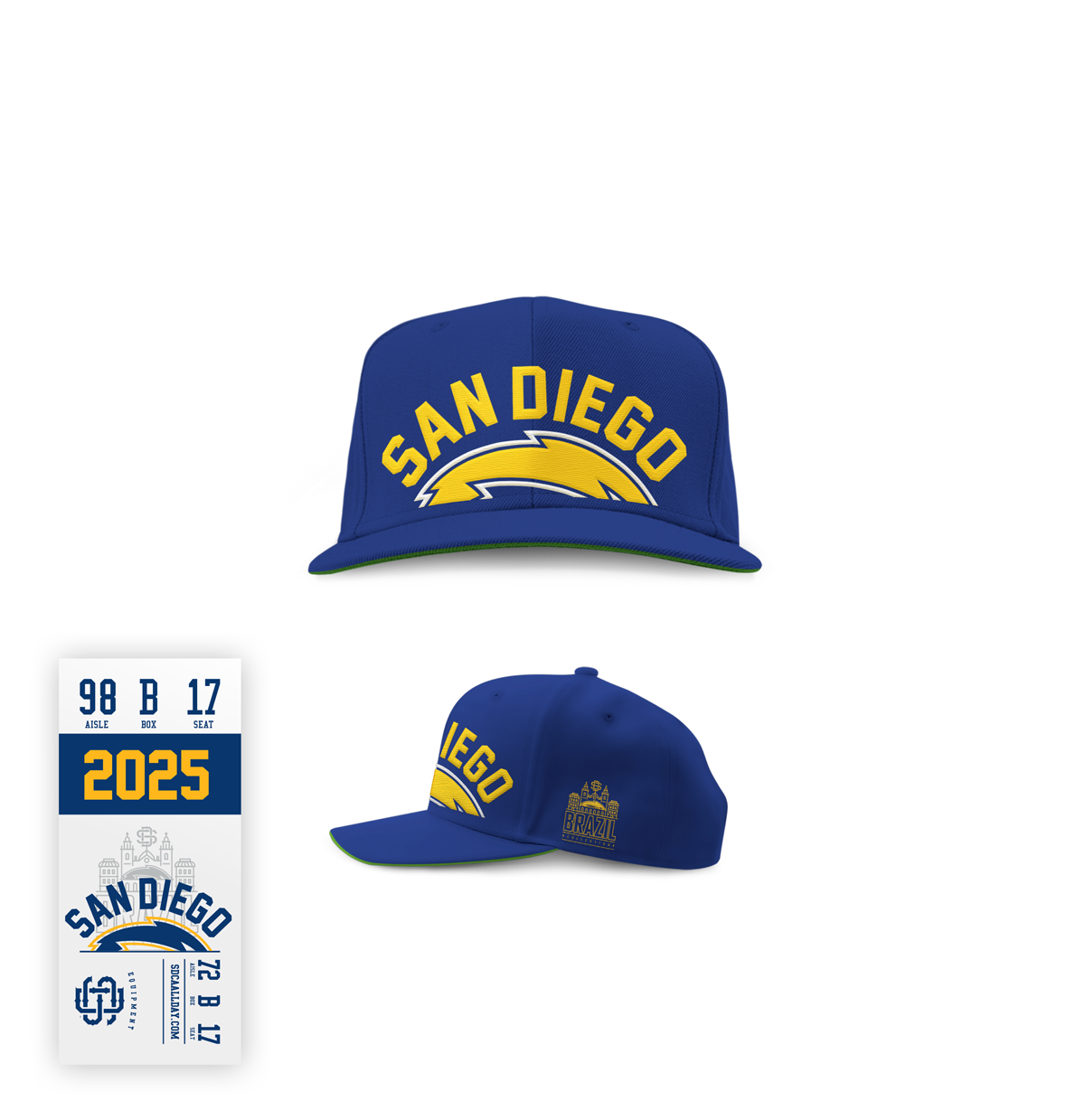 SD4EVER BRAZIL 2025 (Limited Edition) - Royal Snapback