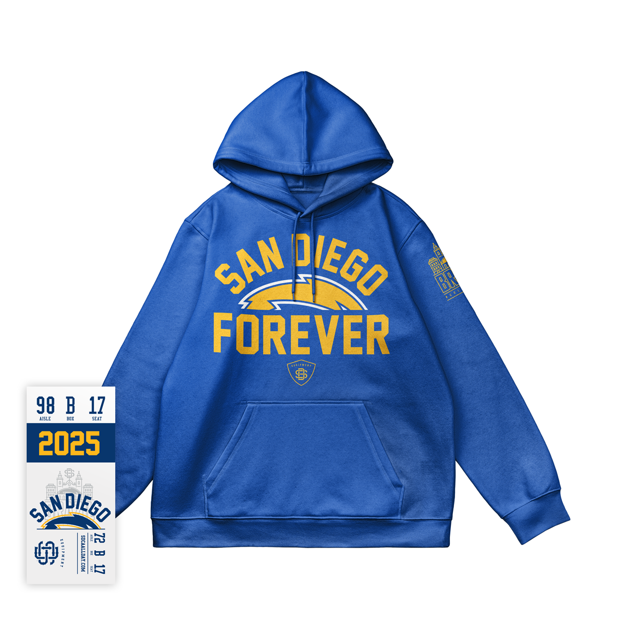 SD4EVER BRAZIL 2025 (Limited Edition) - Royal Hoodie
