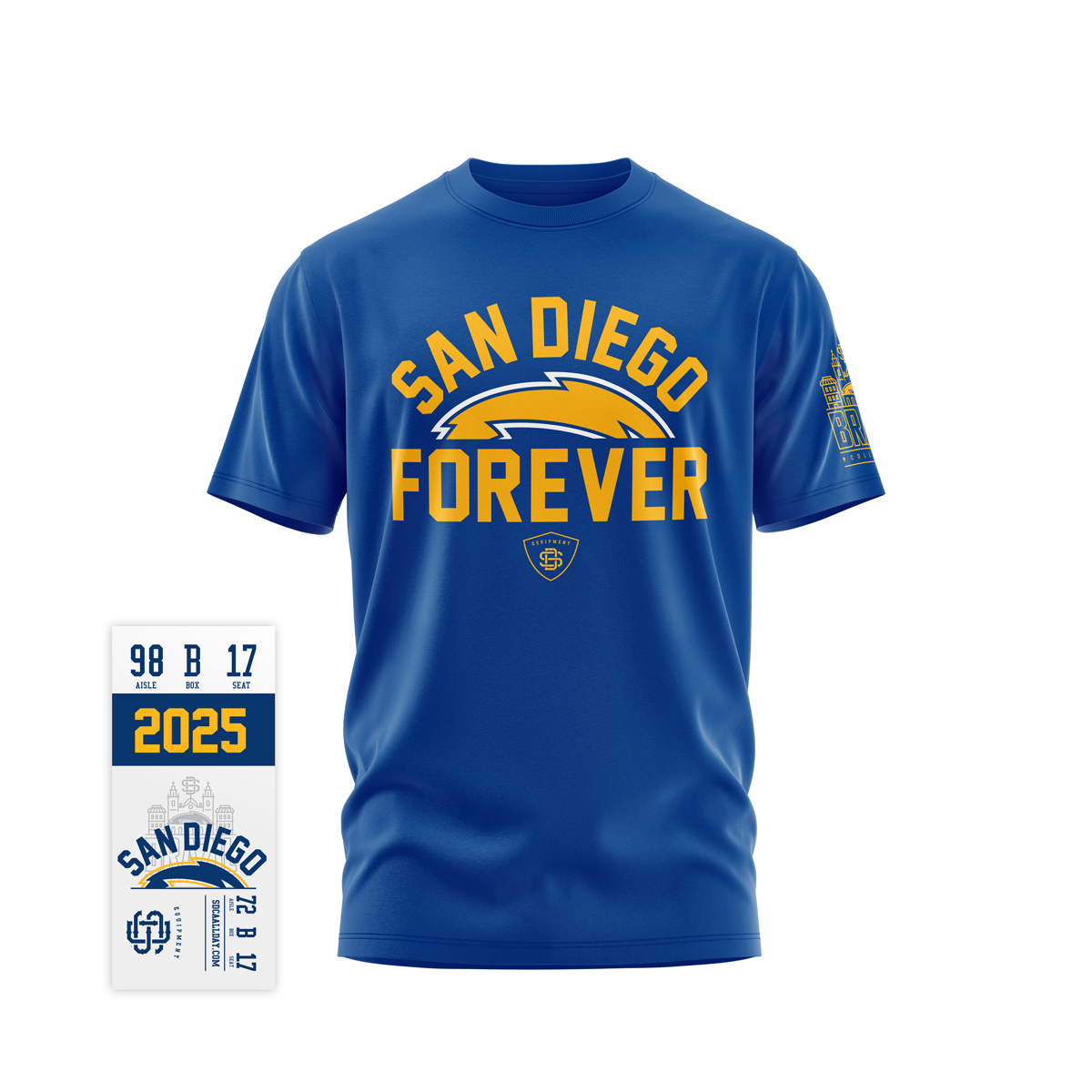 SD4EVER BRAZIL 2025 (Limited Edition) - Royal Tee