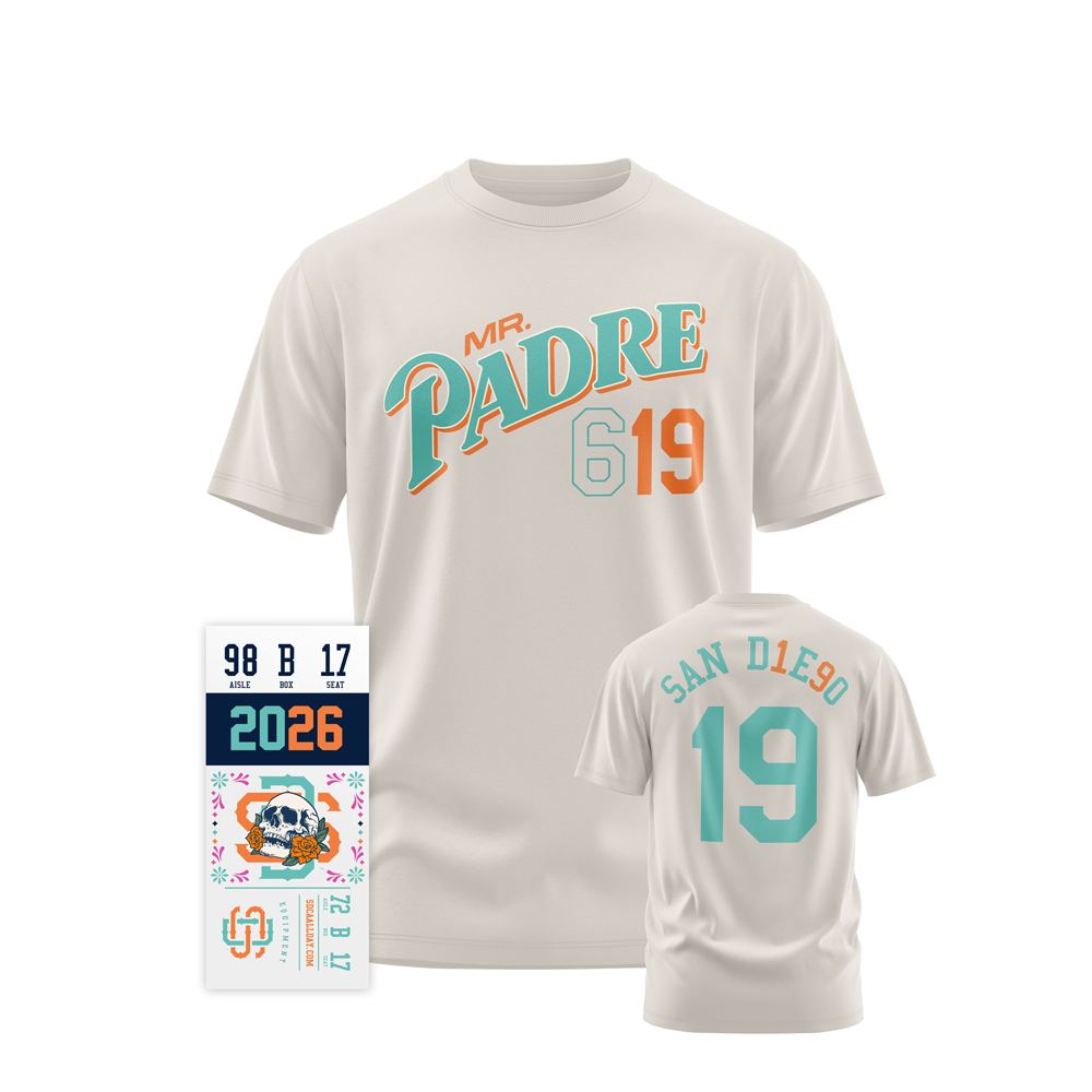 Mr Padre 2026 - Cream T-shirt (Limited Edition)
