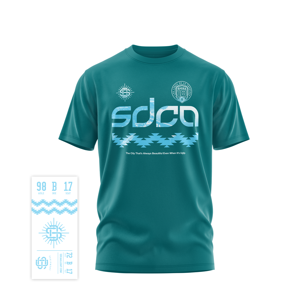 SDCA X Barra 18 - Away Kit (T-Shirt)