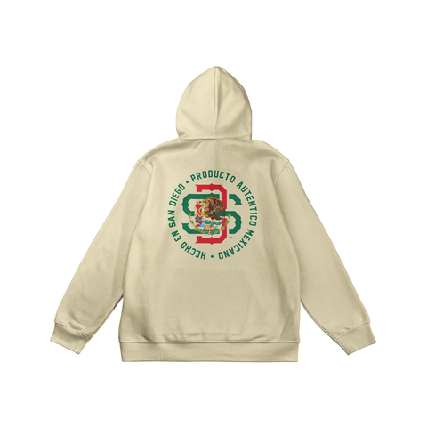 SDMX Sand Heavyweight Hoodie (Independent Trading Co.)