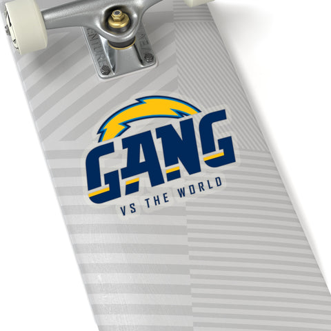 Gang vs The World Kiss-Cut Stickers